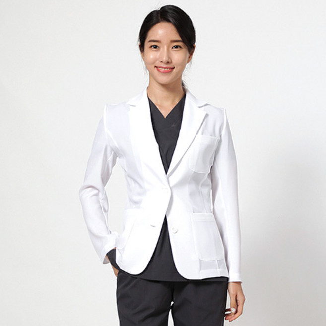 世京 男女通用 醫生 藥師 醫院 診療服 JK
