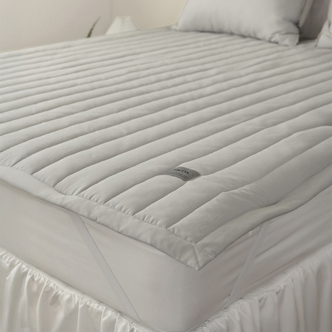 이블랑 국내 제조 아르떼 알러지케어 일반형 침대패드, 03 베이직 그레이