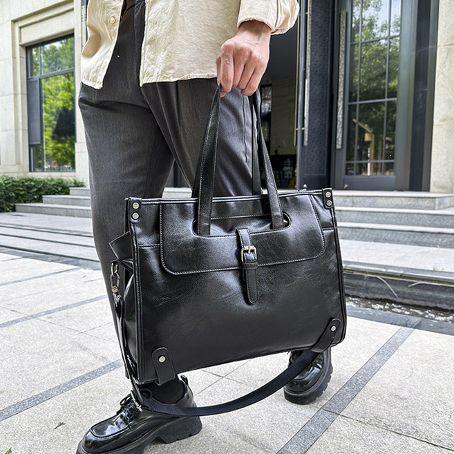 메이첼 모건 레더 비즈니스 노트북 서류 가방 10556