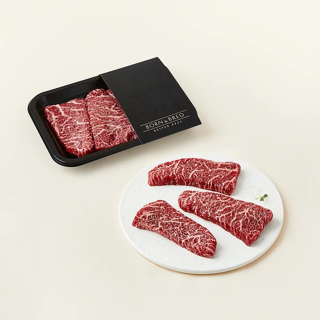 본앤브레드 한우 설깃머리 1++(9) 구이용 (냉장), 150g, 1개 - 쿠팡