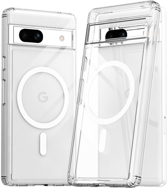 아라리 변색에 강한 투명 맥세이프 범퍼 듀플M 휴대폰 케이스