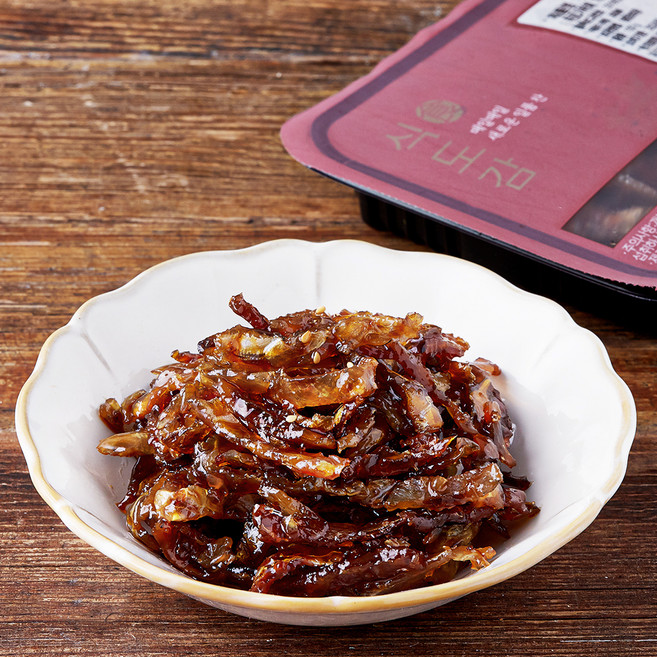 바다원 식도감 쥐포채볶음, 100g, 1개