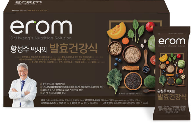 이롬 황성주 박사의 발효건강식 건강분말 30p, 900g, 1개
