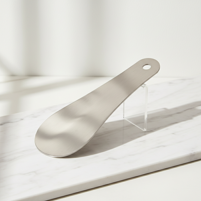 마켓피아 신발 헤라 휴대용 금속 구두 주걱 10cm, 1개