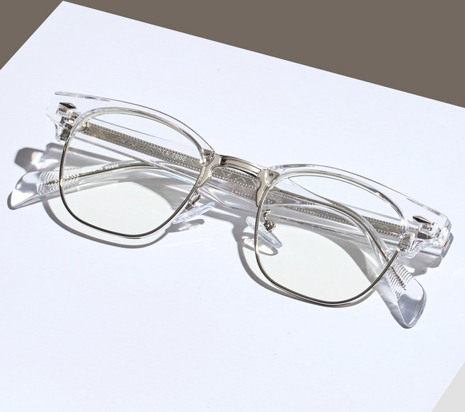 멜라크메 데일리 사각 안경테 하금테 5691