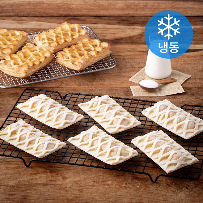 삼양사 서브큐 애플파이 (냉동), 75g, 1개, 10개입