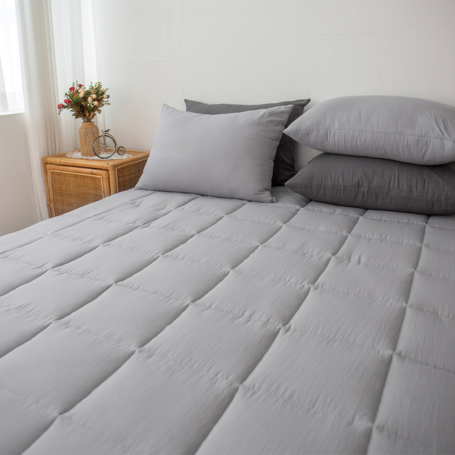 그래이불 말랑푸딩 누빔 매트리스커버