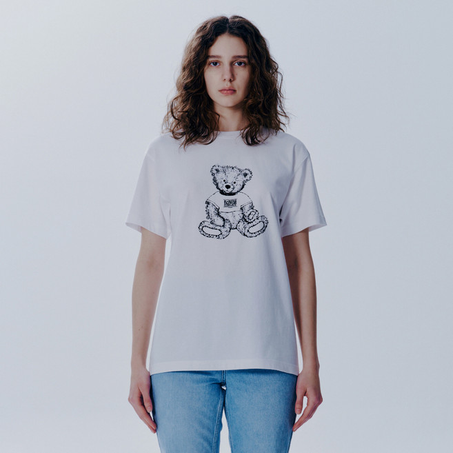 마리떼프랑소와저버 남녀공용 DOODLE BEAR TEE
