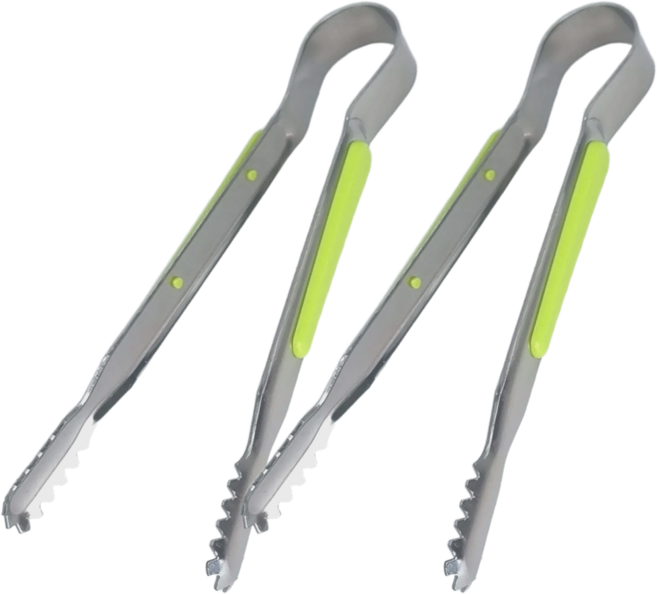 로이홈 논슬립 스텐 미니 악어 집게 16.5cm, 그린, 2개