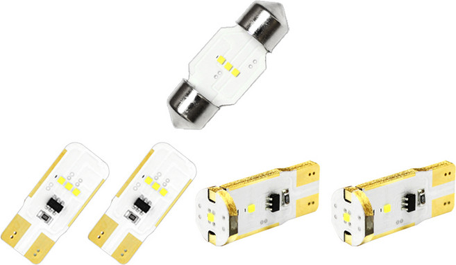 엔씨티 캐스퍼 썬루프타입 프리미엄 ver.2 CSP LED 실내등 트렁크등 31mm 풀세트, 화이트, 1세트