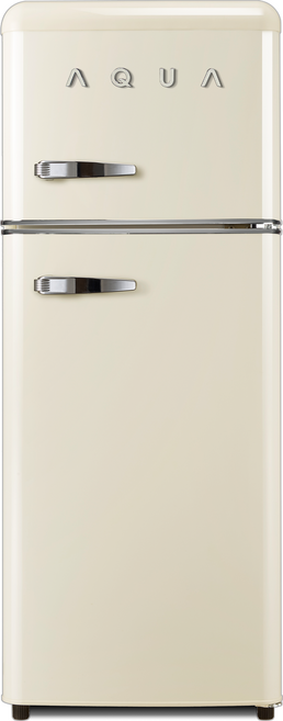 하이얼 아쿠아 레트로 115L 2도어 냉장고 방문설치, ART118MDI