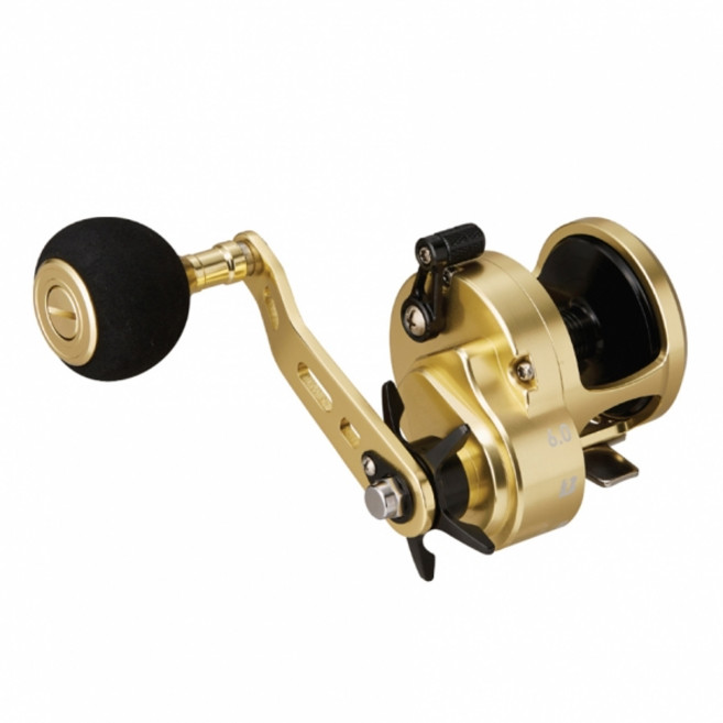 Banax BIGTIDE 釣魚圓形捲線器, GOLD + BLACK, 200L
