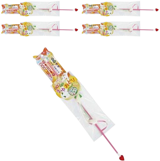 반려동물 실크 낚시대, 츄츄, 5개