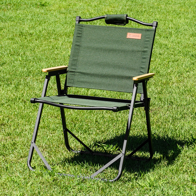 제라 로우 탄소강 폴딩 체어 + 컵홀더 + 전용가방 세트, 카키(폴딩체어), 1개