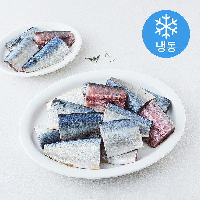 실속형 대용량 고등어 구이용 70~90g 내외 토막 (냉동), 1개, 4kg