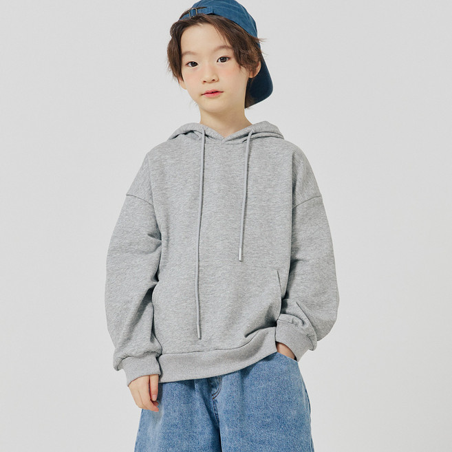 바브키즈 아동용 스트링 후드 티셔츠