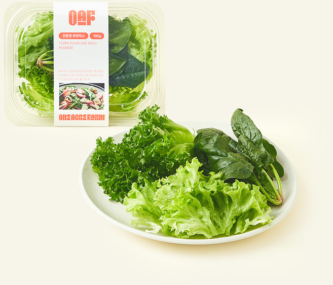 원에이커팜 무농약 인증 파워믹스, 100g, 1개, 1개입