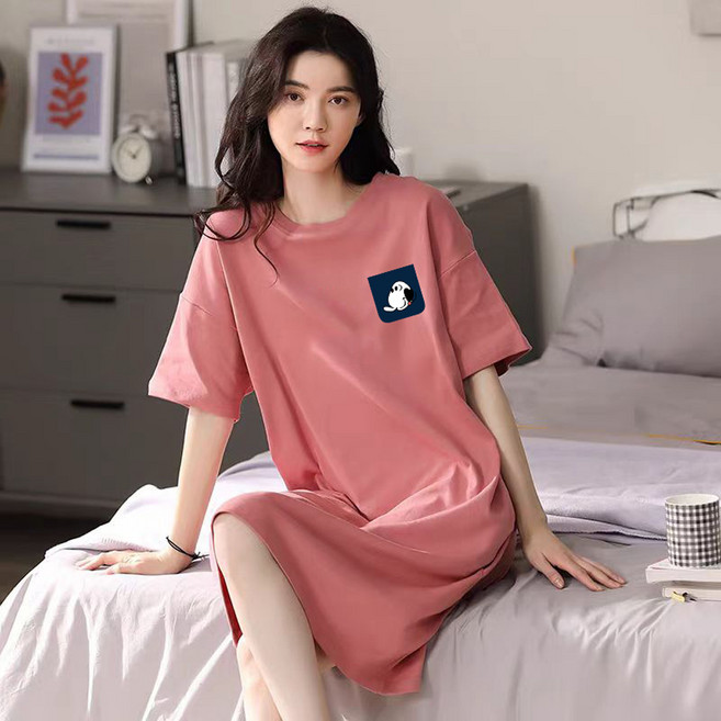 비올라 여성용 실내용 홈웨어 원피스 Vio0043