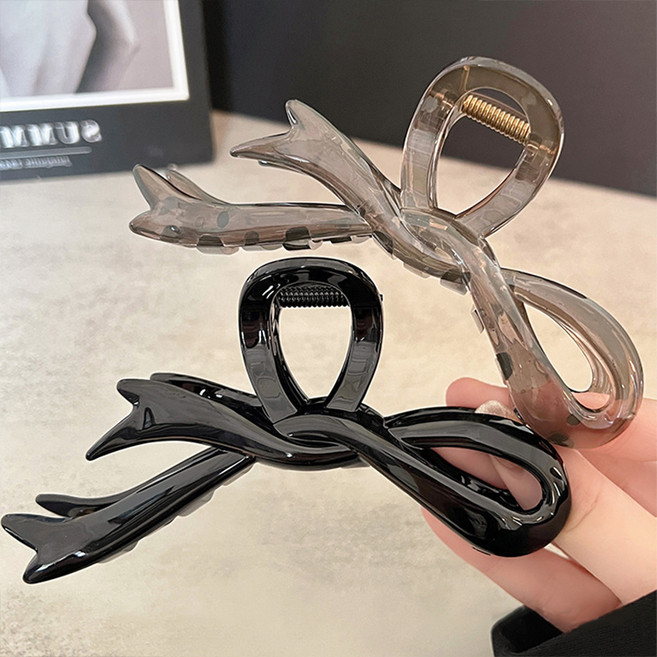 걸핀스 에버원 리본 아크릴 집게핀 2종 세트 1585