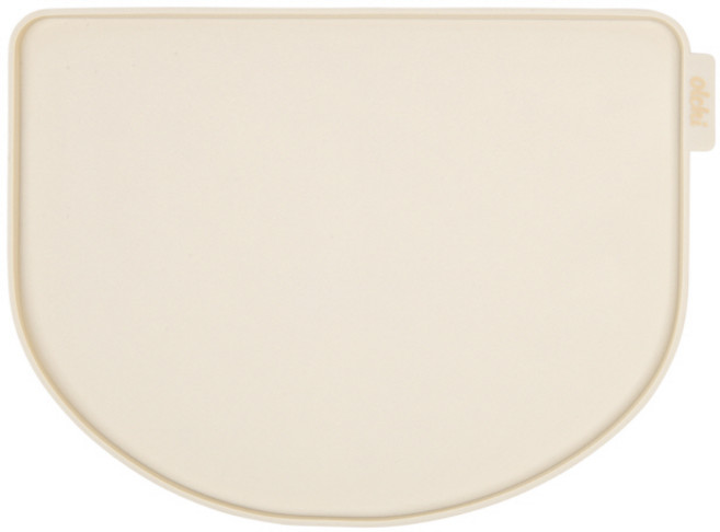 올치 반려동물 세이프 실리콘 식기매트 39.5 x 30 cm oaxd mt6664, 베이지, 1개