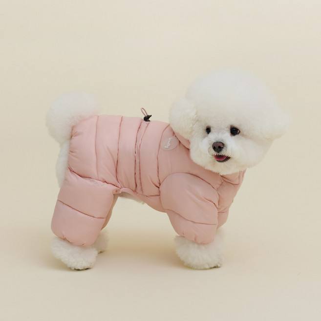 울리 강아지 25 몽셸 패딩 올인원, 딸기, 1개