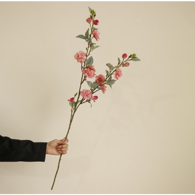 쏘앤영 조화 인테리어 소품 동백꽃, 레드, 1개