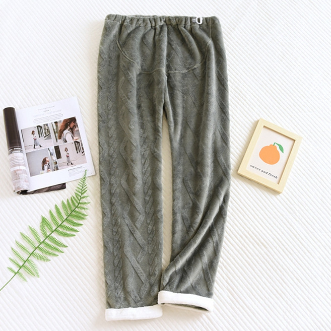 언헤브 플란넬 홈 임부 수면 바지