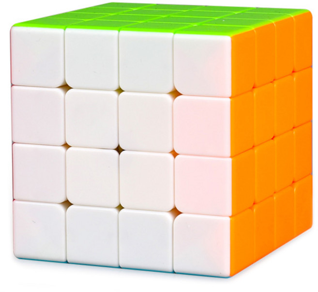 유핀 4X4 매직 파스텔 스피드 큐브, 혼합색상, 1개