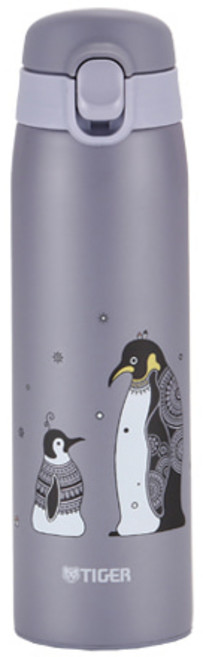 TIGER 虎牌 Super Clean 單鍵保溫保冷瓶 MCT-A050, 企鵝(H), 500ml