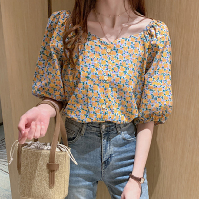 LUNA GIRL Meltin 泡泡袖襯衫 L24SMBL031414