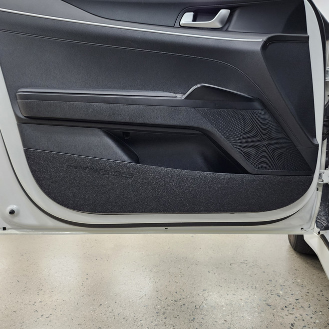 매드라인 스크래치 방지 더뉴 도어 커버 4p 세트, 다크그레이, 더뉴K5 DL3 페이스리프트