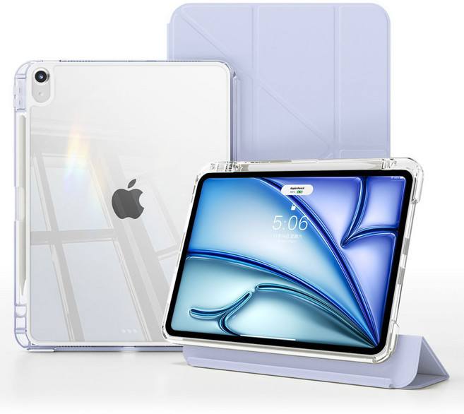 태블리스 Y형 슬라이드 분리형 커버 케이스 ID-97, 라벤더, 1개