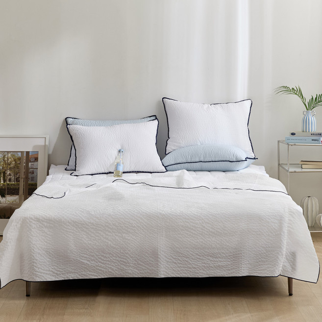 파르페by알레르망 슬러시 냉감 홑겹 여름이불, 화이트