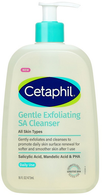 세타필 등드름 각질제거 SA 바디워시, 473ml, 1개