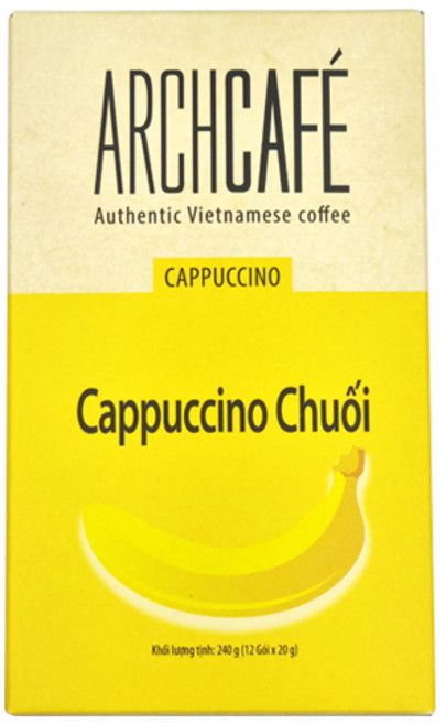 아치카페 바나나 카푸치노 커피믹스, 20g, 12개입, 1개
