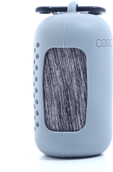 벨리안 휴대용 스포츠타월 M, 그레이, 1개