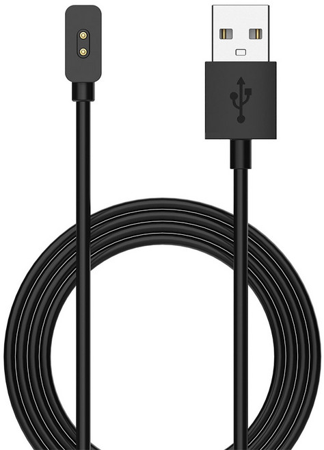 스페이스쉴드 USB A타입 충전 케이블 1m, 블랙, 1개