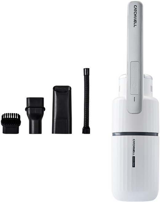 캐치웰 미니 클린 핸디형 무선 청소기, 화이트, MT8