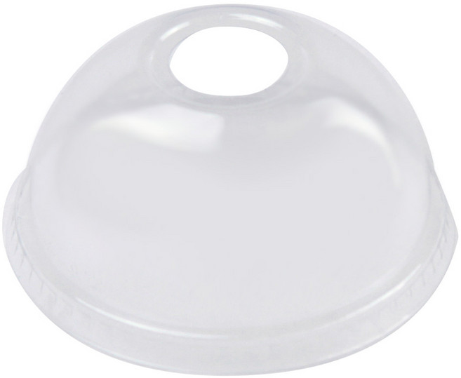 아이엔피 PET 아이스컵리드 92파이 돔타공뚜껑, 돔형, 50개입, 1개