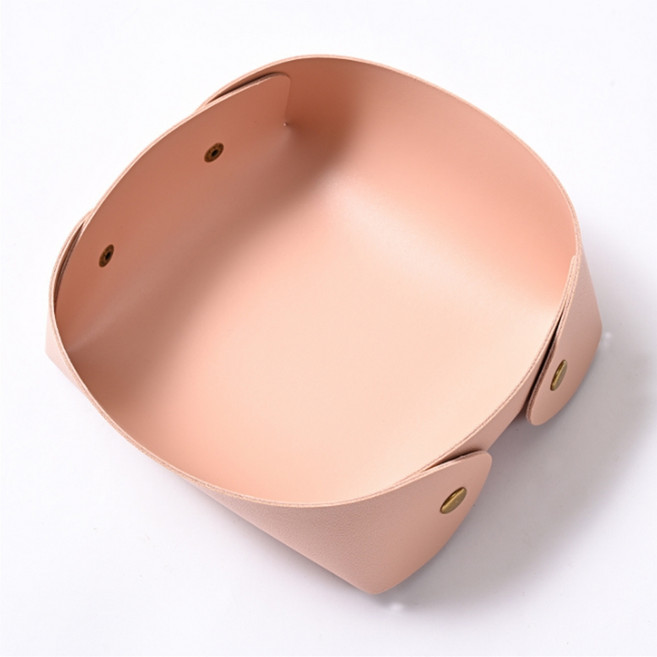 알로데 액세서리 가죽 인테리어 보관함 트레이, NO 09