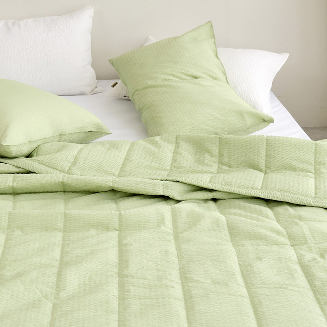 바자르 썸머 할리데이 시어서커 여름 차렵이불 세트