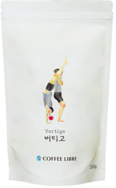 커피리브레 버티고 블렌드 원두, 홀빈(분쇄안함), 200g, 1개