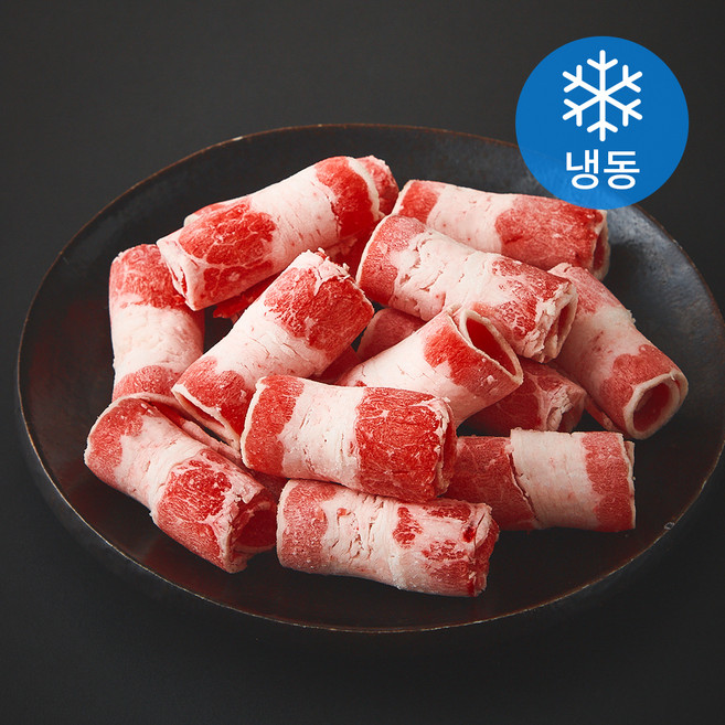 미국산 FRAVO 삼겹양지 슬라이스 (냉동), 2개, 100g