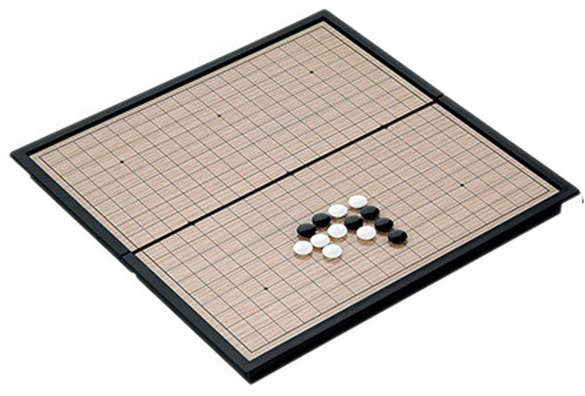 UB 便攜式折疊磁鐵棋盤格 25cm + Go + Goal 收納盒