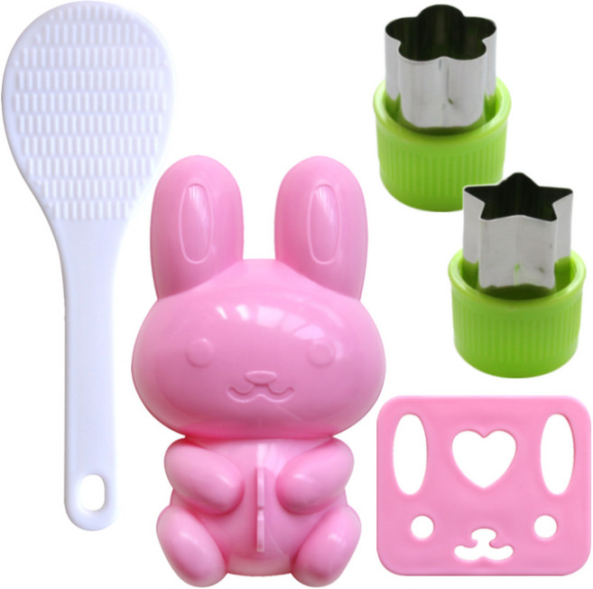 토끼카레밥 만들기 세트 랜덤발송, 혼합색상, 1세트