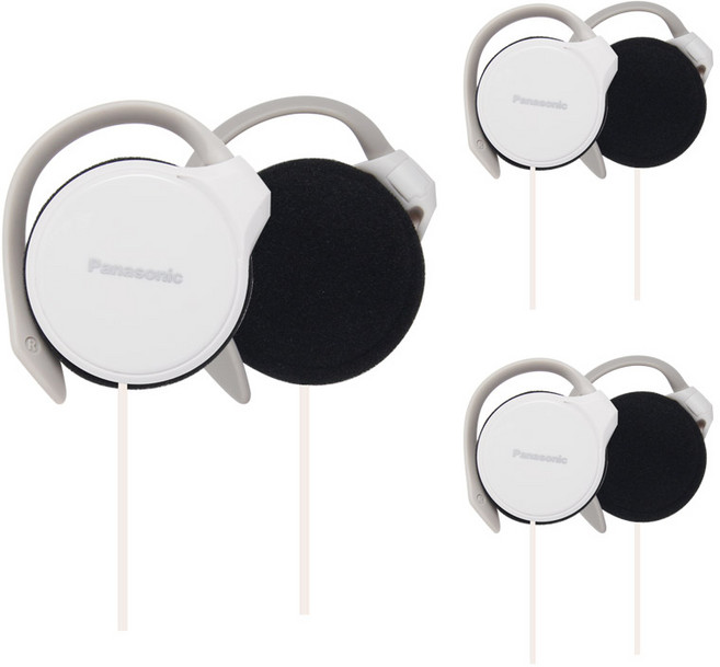 파나소닉 귀걸이형 헤드폰 3p, WT, RP-HS46
