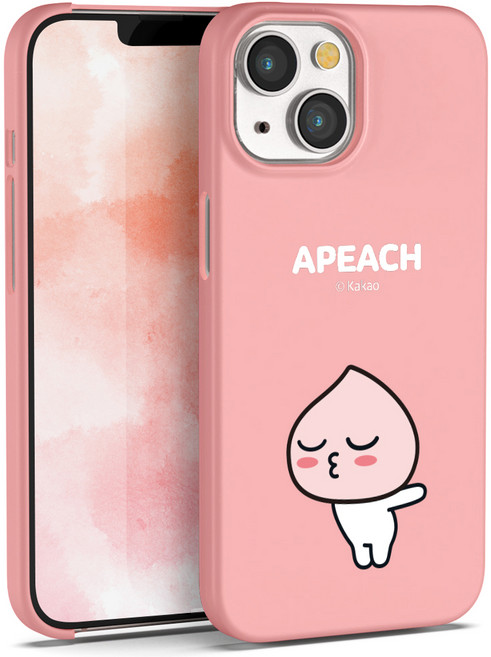 카카오프렌즈 베이직 컬러 하드 휴대폰 케이스