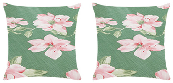 깔끔하고 간편하게 씌우는 쿠션커버 2p