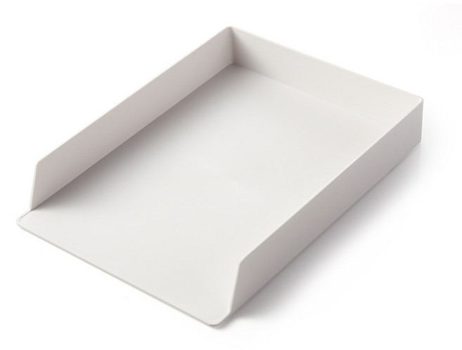 데스크 멀티 시스템 트레이 A4 서류정리함, 화이트그레이