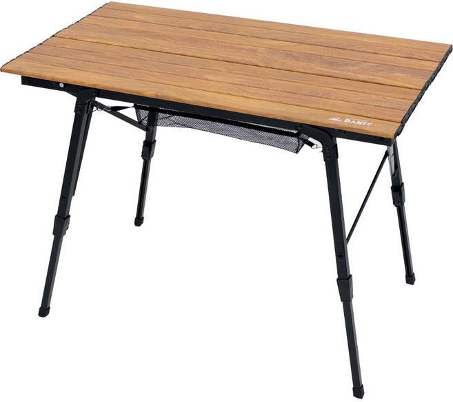 밴프 캠핑 폴딩 롤업 테이블, 우드(OT064)